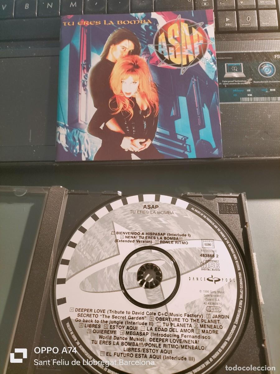 CDs de m&uacute;sica: RAR CD. ASAP. TU ERES LA BOMBA. DANCE - Foto 1