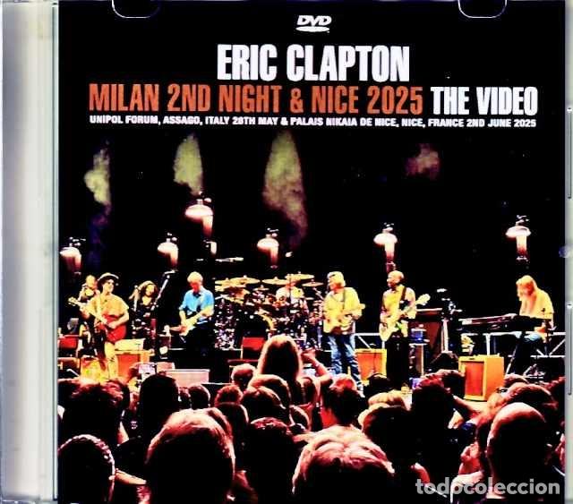 CDs de m&uacute;sica: DVD Eric CLAPTON - Live Milan & Nice 2025 - Foto 1