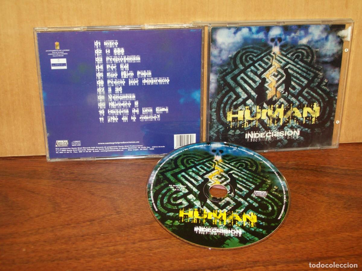 CDs de m&uacute;sica: HUMAN - INDECISSION - CD . - Foto 1
