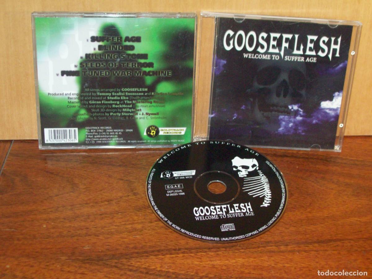CDs de m&uacute;sica: GOOSEFLESH - WELCOME TO SUFFER AGE - CD - Foto 1