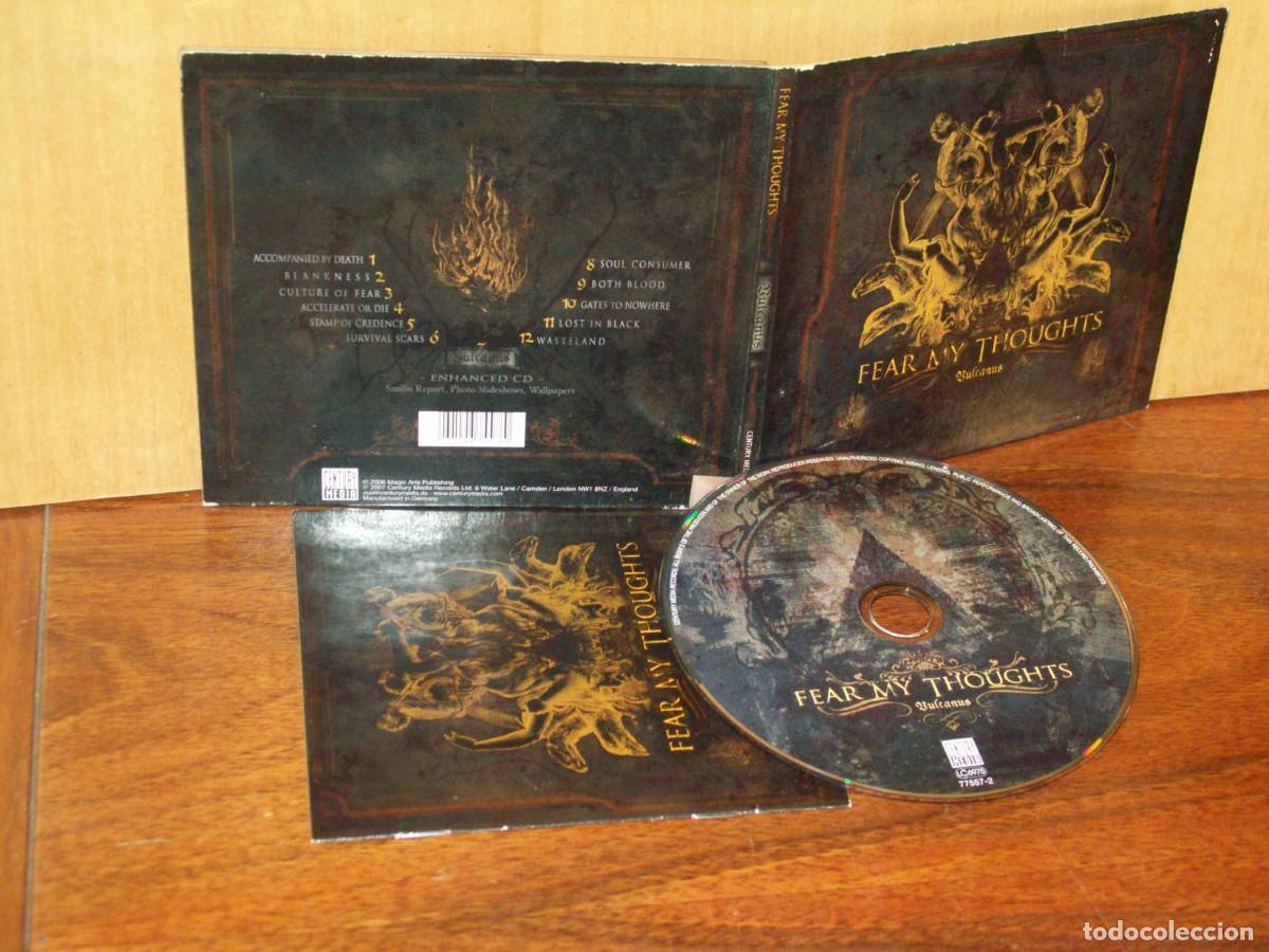 CDs de m&uacute;sica: FEAR MY THOUGHTS - VULCANUS - CD DIGIPACK CON LIBRETO - Foto 1