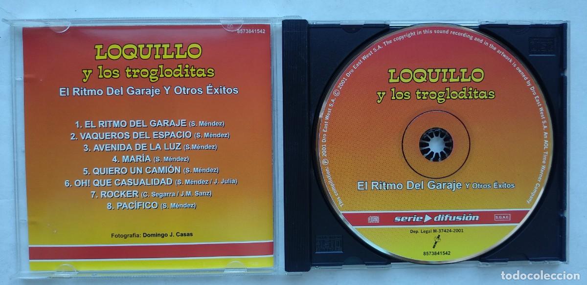 CDs de m&uacute;sica: LOQUILLO, Y LOS TROGLODITAS. CD&acute;s. - Foto 2
