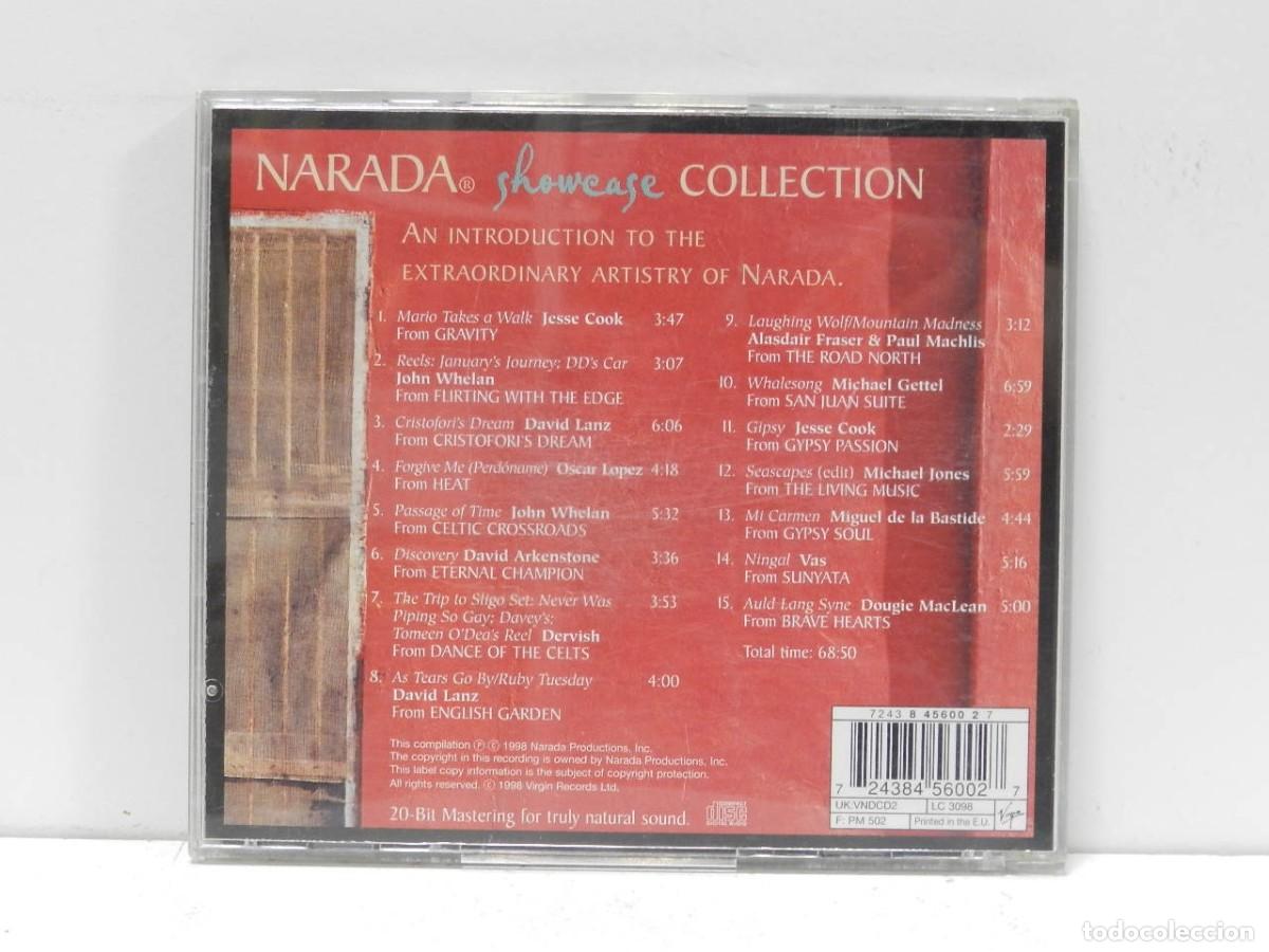 CDs de m&uacute;sica: DISCO CD. Narada Showcase Collection. COMPACT DISC. - Foto 2