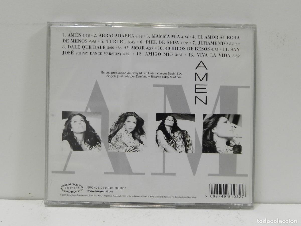 CDs de m&uacute;sica: DISCO CD. Azucar Moreno &ndash; Amen. COMPACT DISC. - Foto 2