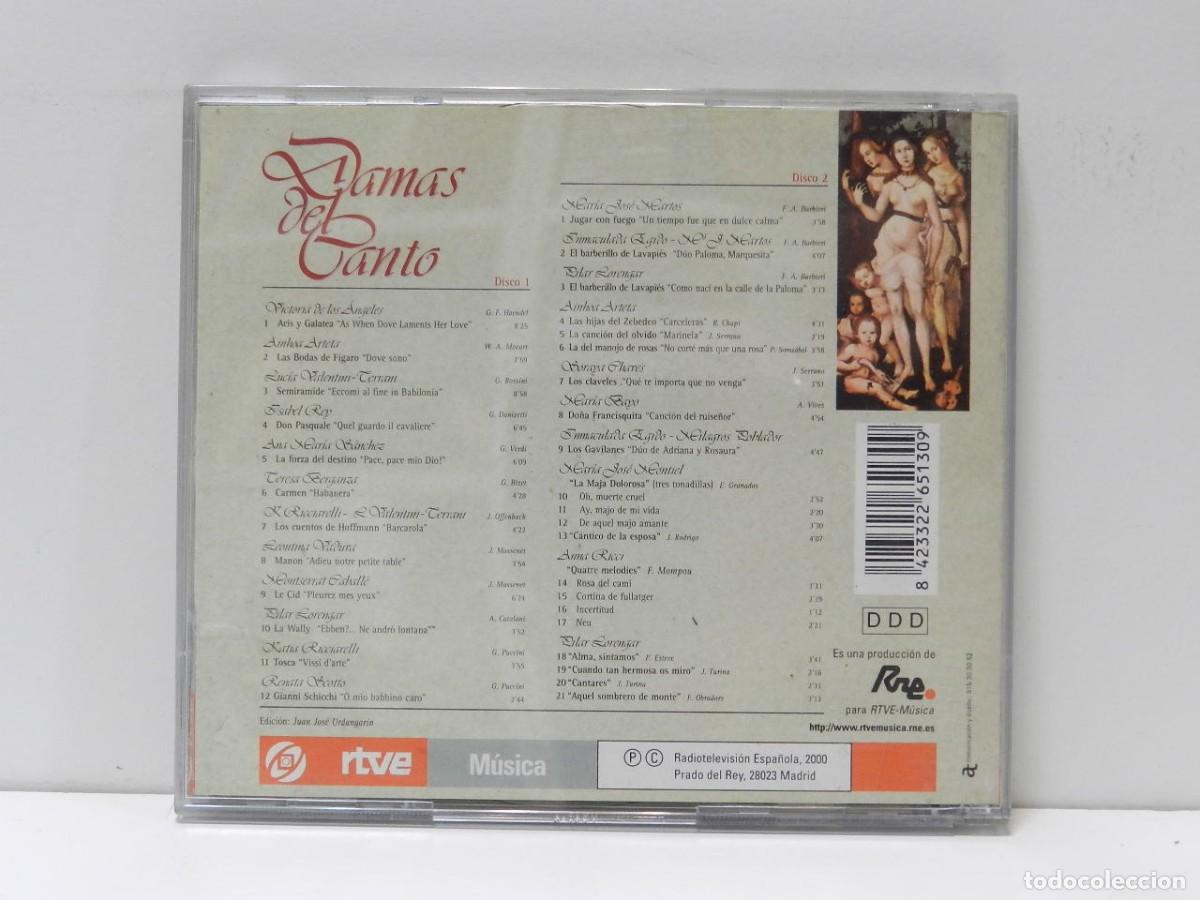 CDs de m&uacute;sica: DISCO 2 X CD. Damas Del Canto. COMPACT DISC. - Foto 2
