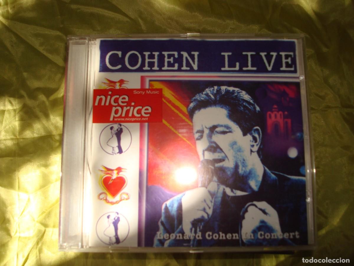 CDs de m&uacute;sica: LEONARD COHEN. COHEN LIVE. CD. IMPECABLE - Foto 1