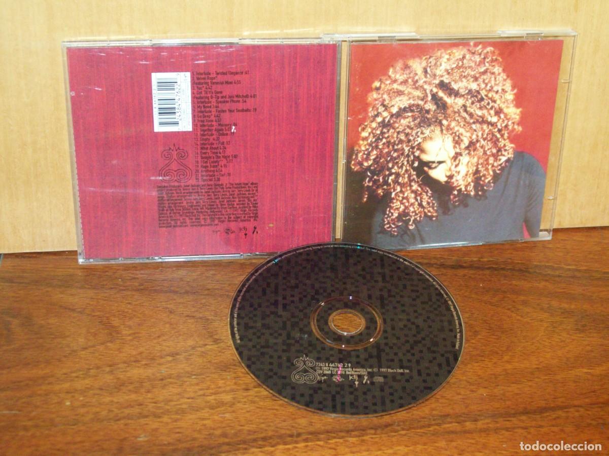 CDs de m&uacute;sica: JANET JACKSON - THE VELVE ROPE - CD - Foto 1