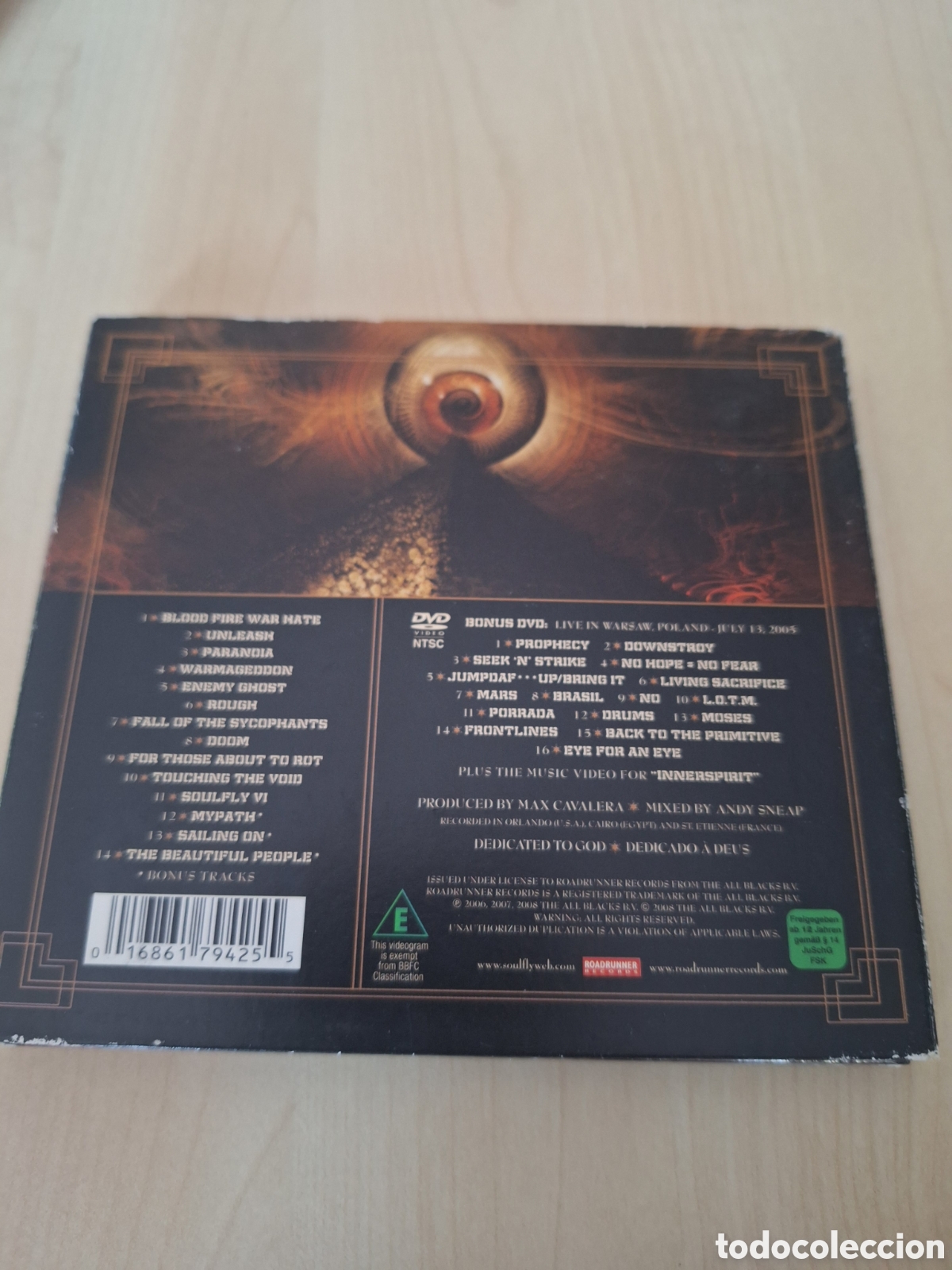 CDs de m&uacute;sica: Scd63 soulfly conquer CD SEGUNDAMANO - Foto 2