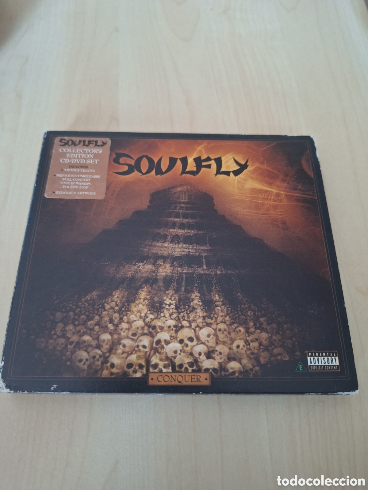 CDs de m&uacute;sica: Scd63 soulfly conquer CD SEGUNDAMANO - Foto 1