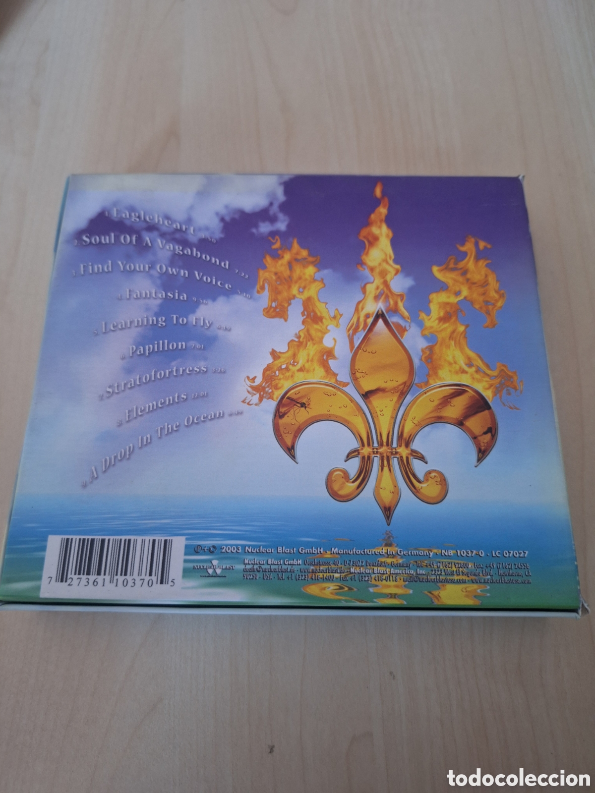 CDs de m&uacute;sica: Scd63 stratovarius elements pt.1 CD SEGUNDAMANO - Foto 2