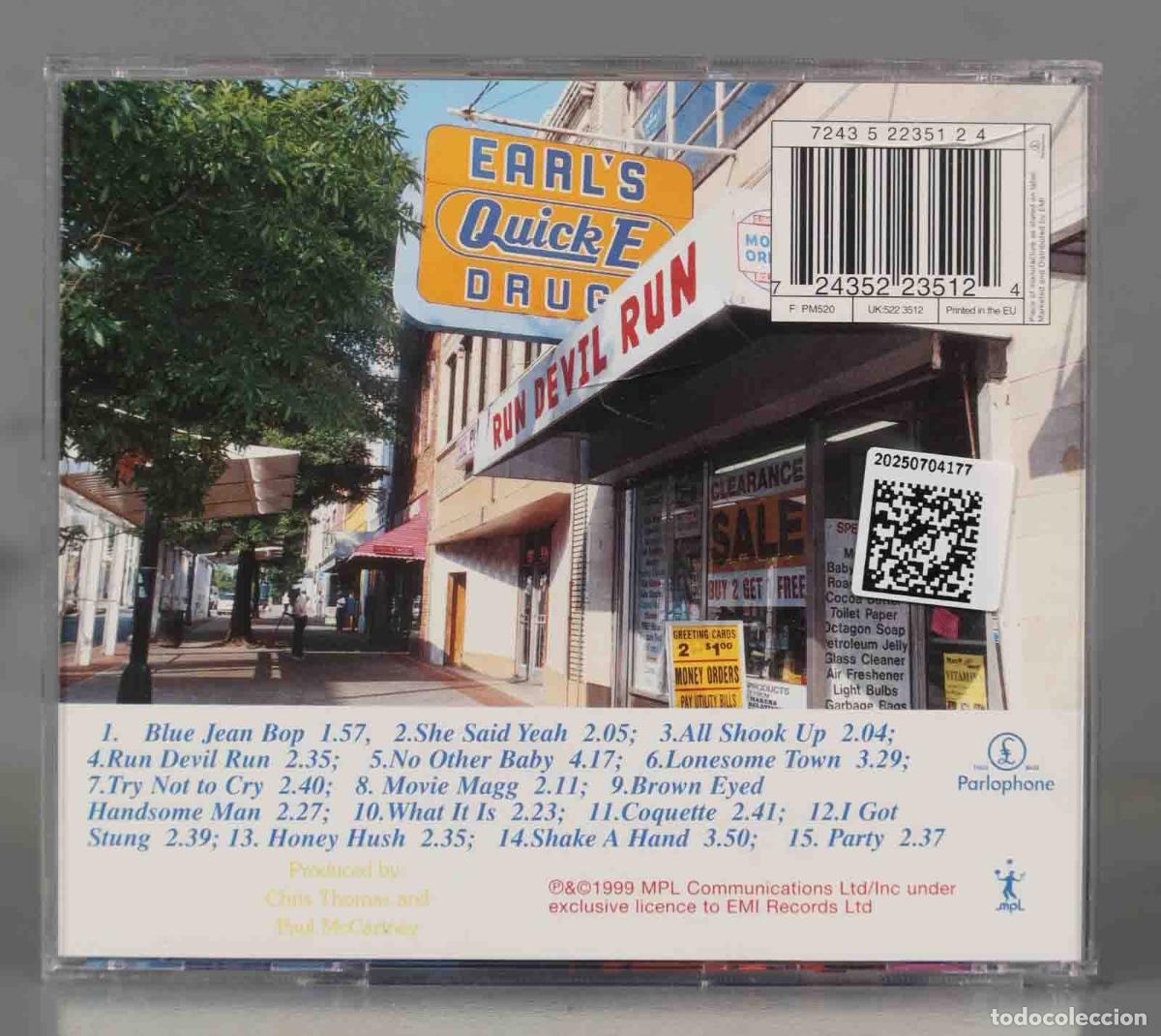 CDs de m&uacute;sica: CD. Paul McCartney &ndash; Run Devil Run - Foto 2