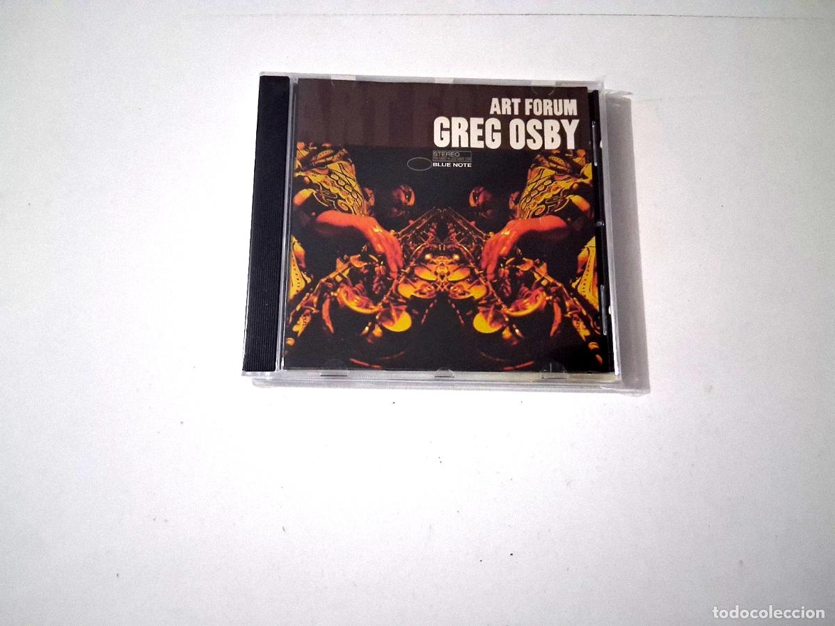 CDs de m&uacute;sica: GREG OSBY &rdquo;ART FORUM&rdquo; CD 9 TRACKS - Foto 1