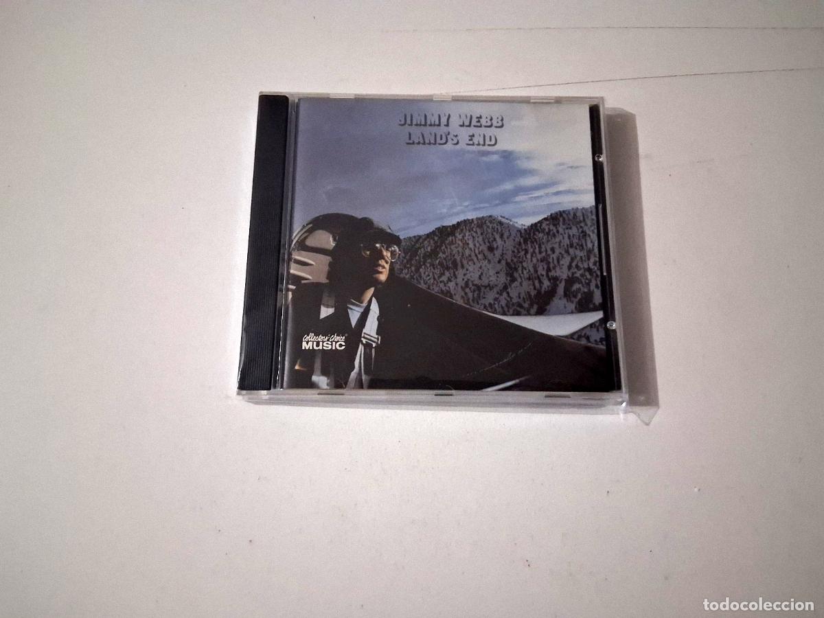 CDs de m&uacute;sica: JIMMY WEBB &rdquo;LANDS END&rdquo; CD 9 TRACKS COMO NUEVO - Foto 1