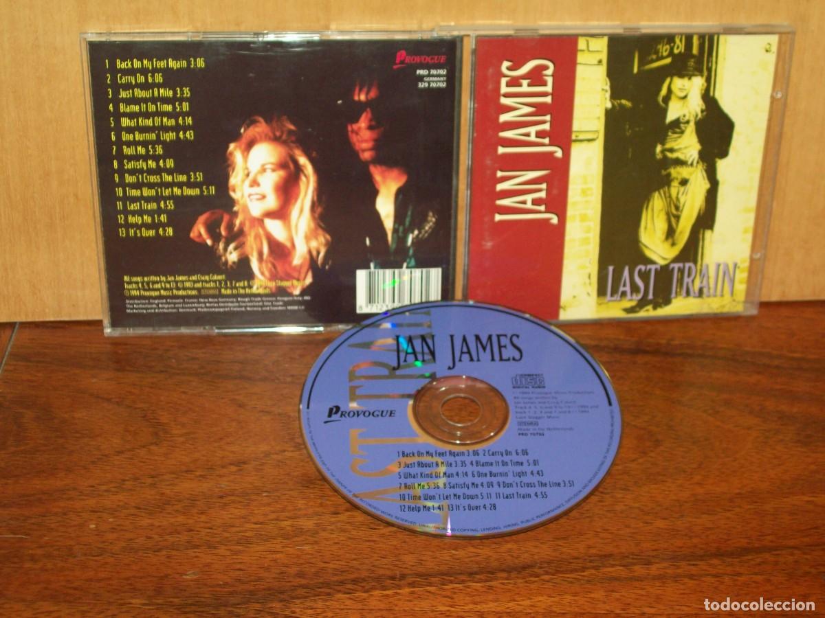 CDs de m&uacute;sica: JAN JAMES - LAST TRAIN - CD . - Foto 1