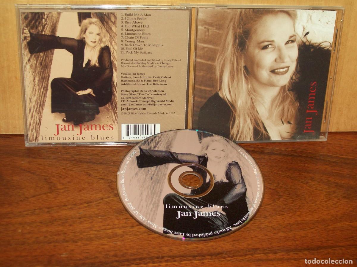 CDs de m&uacute;sica: JAN JAMES - LIMOUSINE BLUES - CD - Foto 1