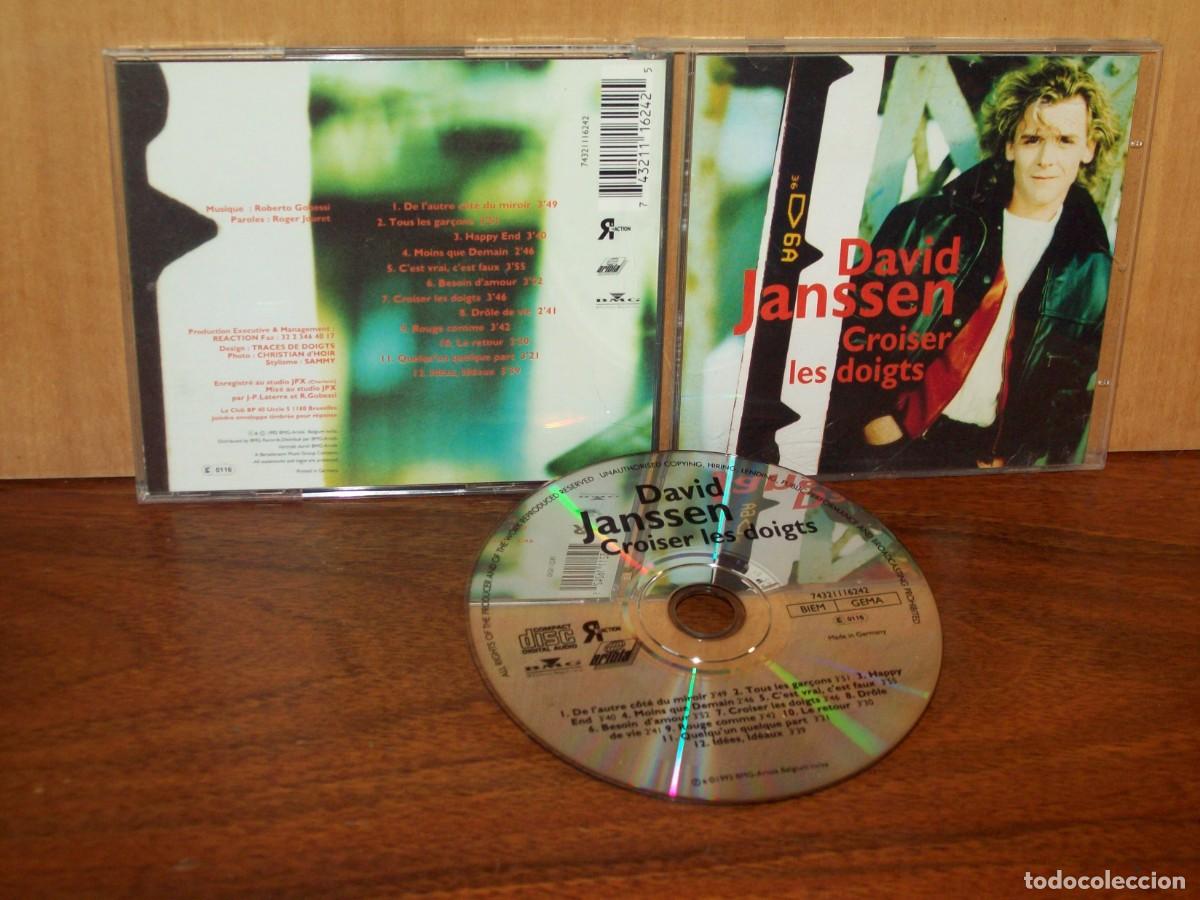 CDs de m&uacute;sica: DAVID JANSSEN - CROISER LES DOIGTS - CD - Foto 1