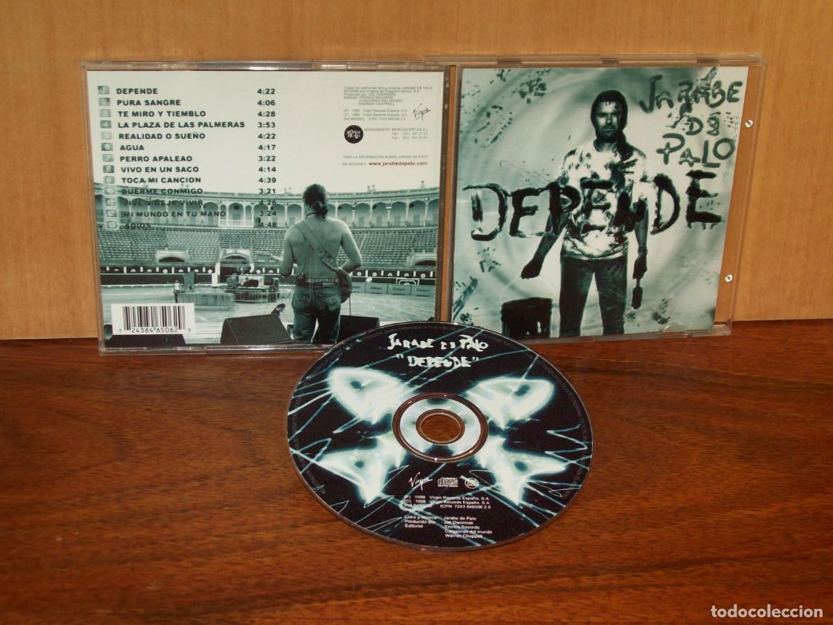 CDs de m&uacute;sica: JARABE DE PALO - DEPENDE - CD - Foto 1