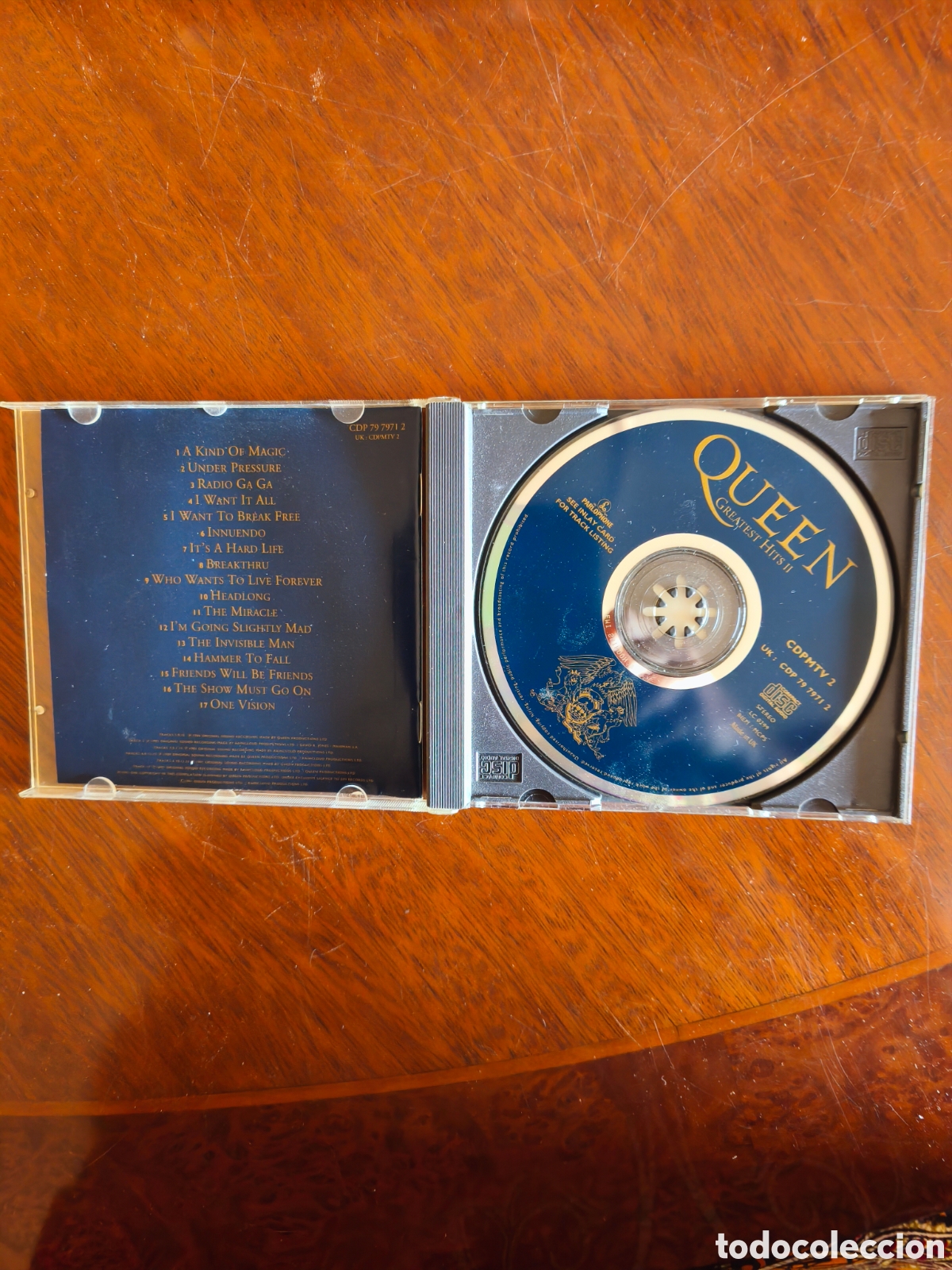 CDs de m&uacute;sica: Cd Queen Greatest hits II - Foto 2