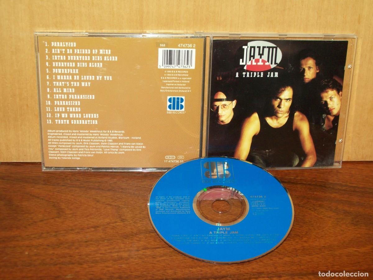 CDs de m&uacute;sica: JAYM - A TRIPLE JAM - CD . - Foto 1