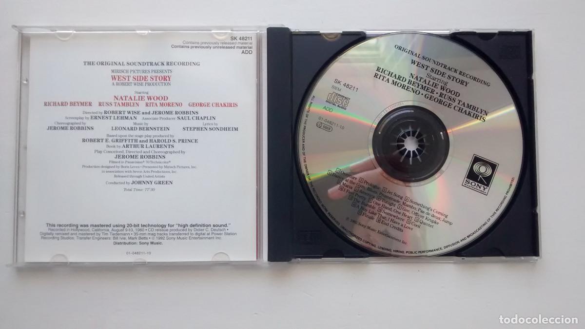 CDs de m&uacute;sica: West side story bso - cd - Foto 3