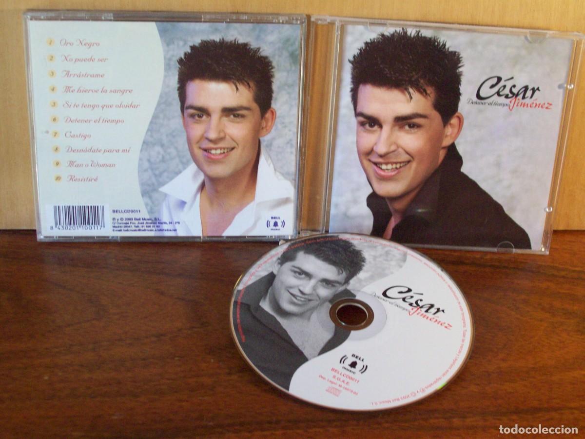 CDs de m&uacute;sica: CESAR JIMENEZ - DETENER EL TIEMPO - CD - Foto 1