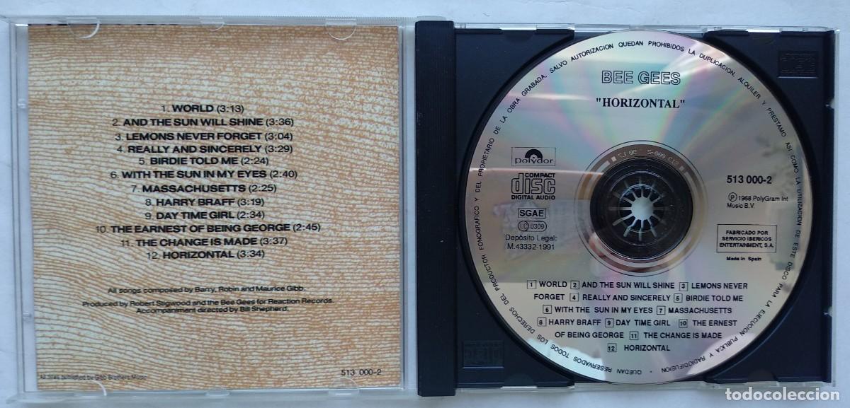 CDs de m&uacute;sica: BEE GEES. HORIZONTAL. CD&acute;s. - Foto 2