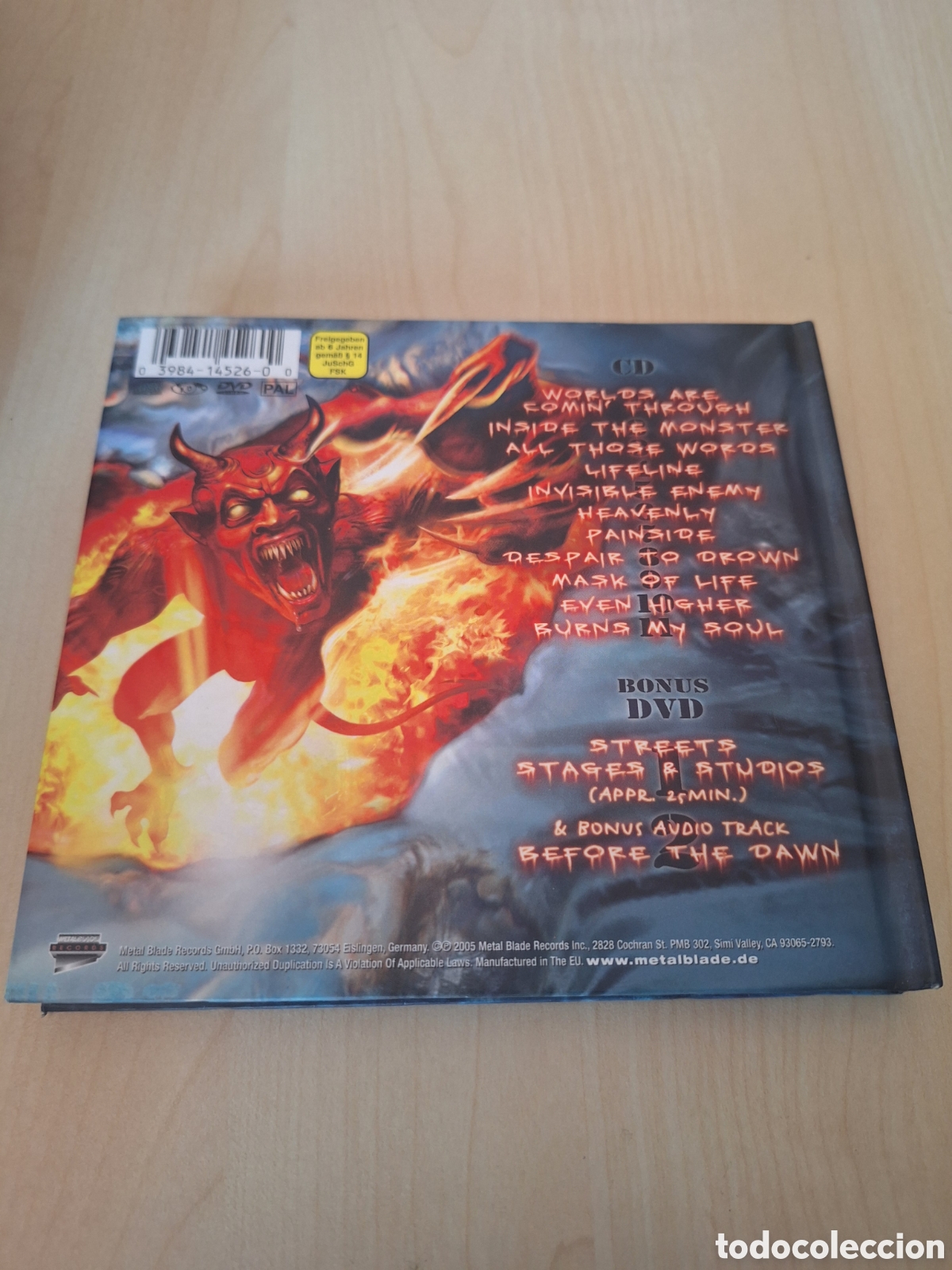 CDs de m&uacute;sica: SCD58 brainstorm liquid monster CD SEGUNDAMANO - Foto 2