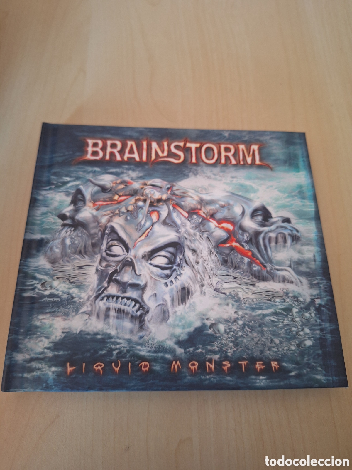 CDs de m&uacute;sica: SCD58 brainstorm liquid monster CD SEGUNDAMANO - Foto 1