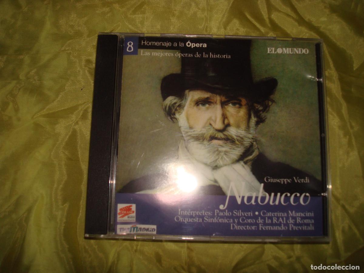 CDs de m&uacute;sica: GIUSEPPE VERDI. NABUCCO. HOMENAJE A LA OPERA. CD IMPECABLE - Foto 1