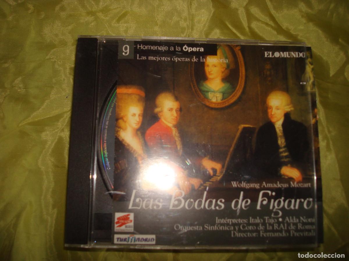 CDs de m&uacute;sica: MOZART. LAS BODAS DE FIGARO. HOMENAJE A LA OPERA. CD IMPECABLE - Foto 1