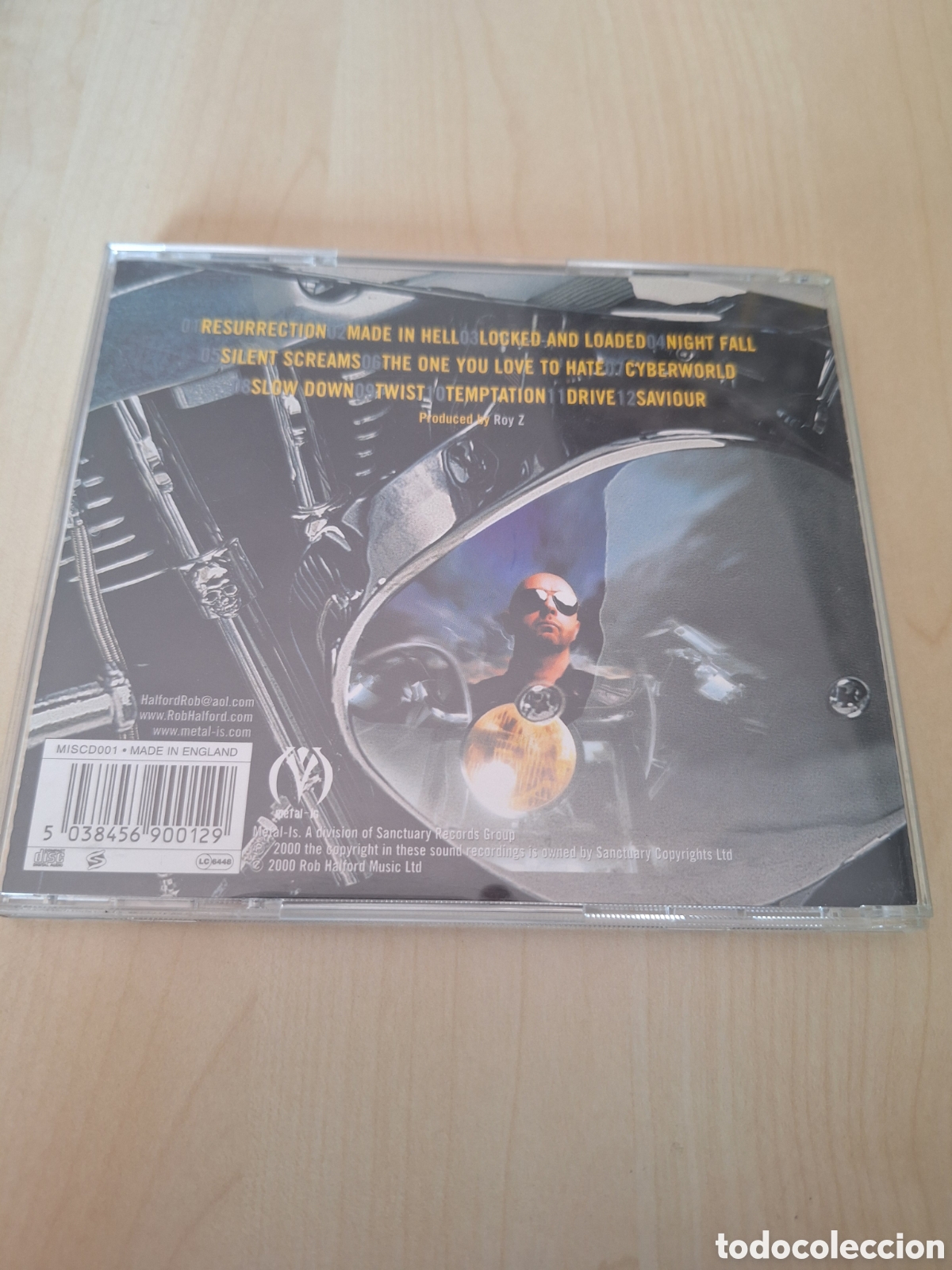 CDs de m&uacute;sica: SCD59 halford resurrection CD SEGUNDAMANO - Foto 2