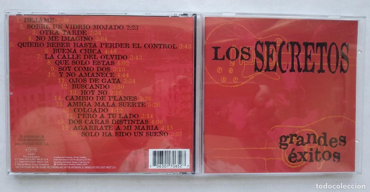 CDs de m&uacute;sica: LOS SECRETOS. GRANDES &Eacute;XITOS. CD&acute;s. - Foto 1