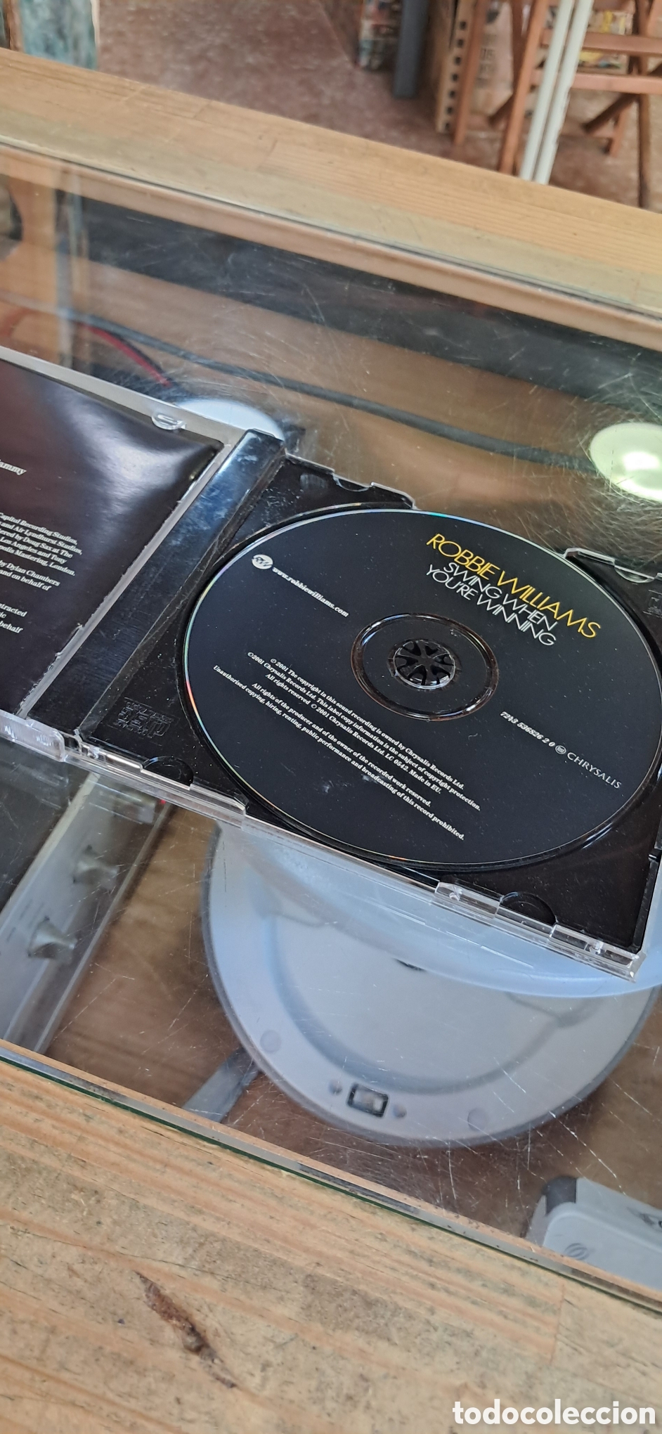 CDs de m&uacute;sica: Robbie williams, Swing when youre winning, compact disc - Foto 2