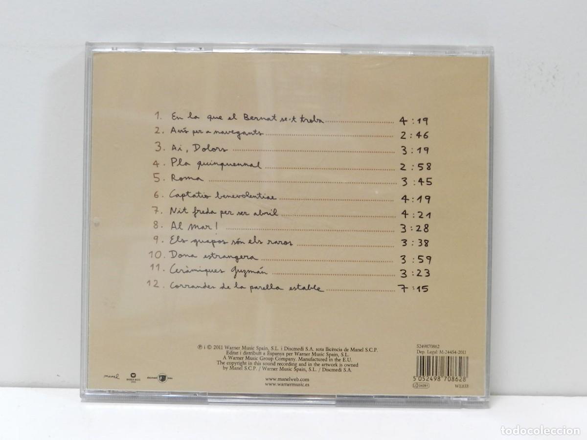 CDs de m&uacute;sica: DISCO CD. Manel &ndash; Els Millors Professors Europeus. COMPACT DISC. - Foto 2
