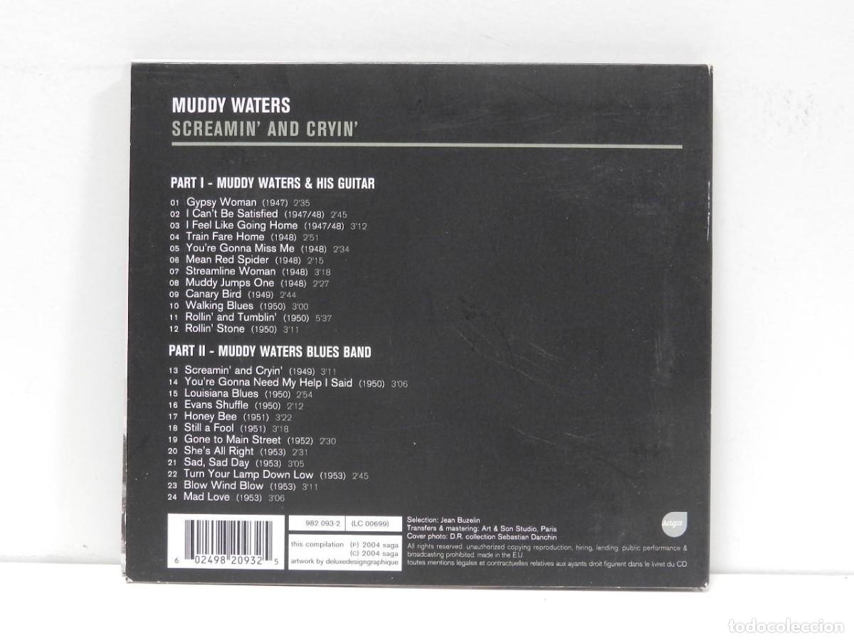 CDs de m&uacute;sica: DISCO CD. Muddy Waters &ndash; Screamin And Cryin. COMPACT DISC. - Foto 2