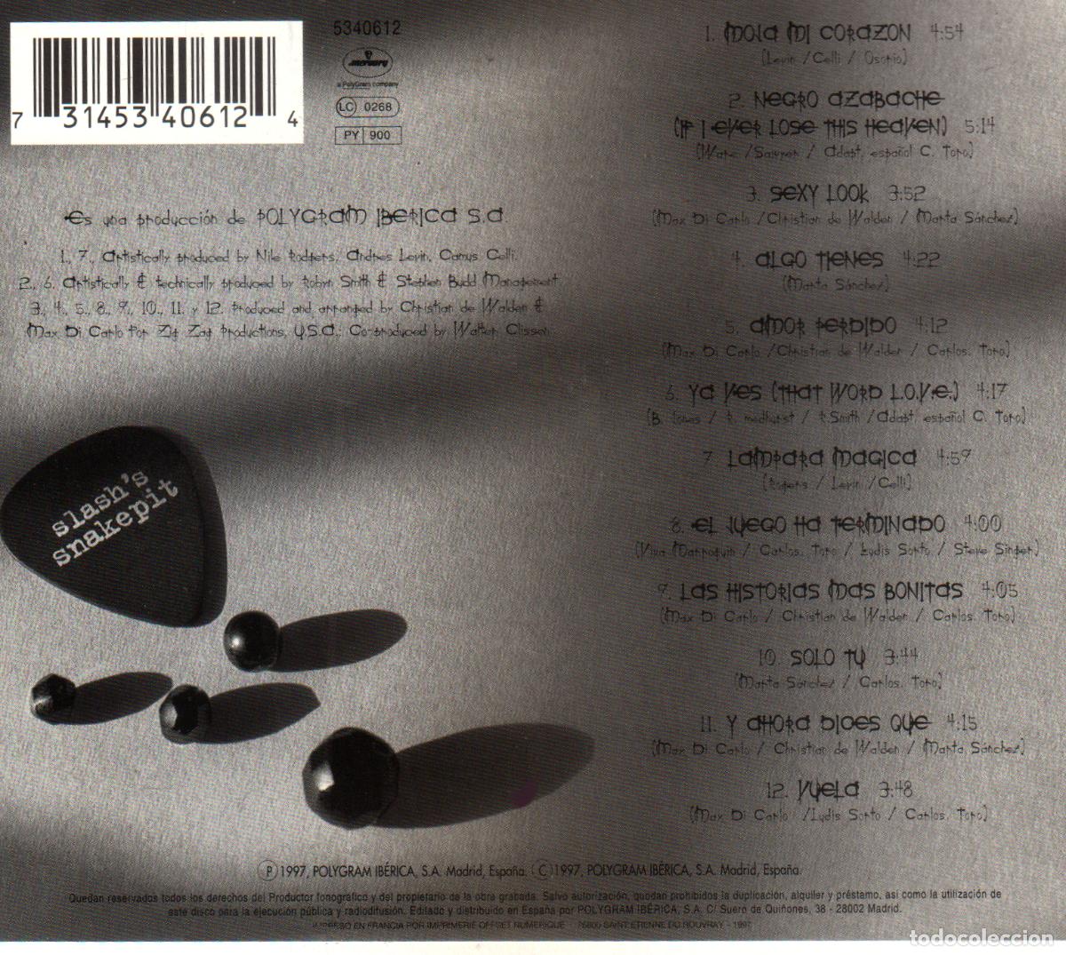 CDs de m&uacute;sica: �T278 - MARTA SANCHEZ. AZABACHE. CD. - Foto 2