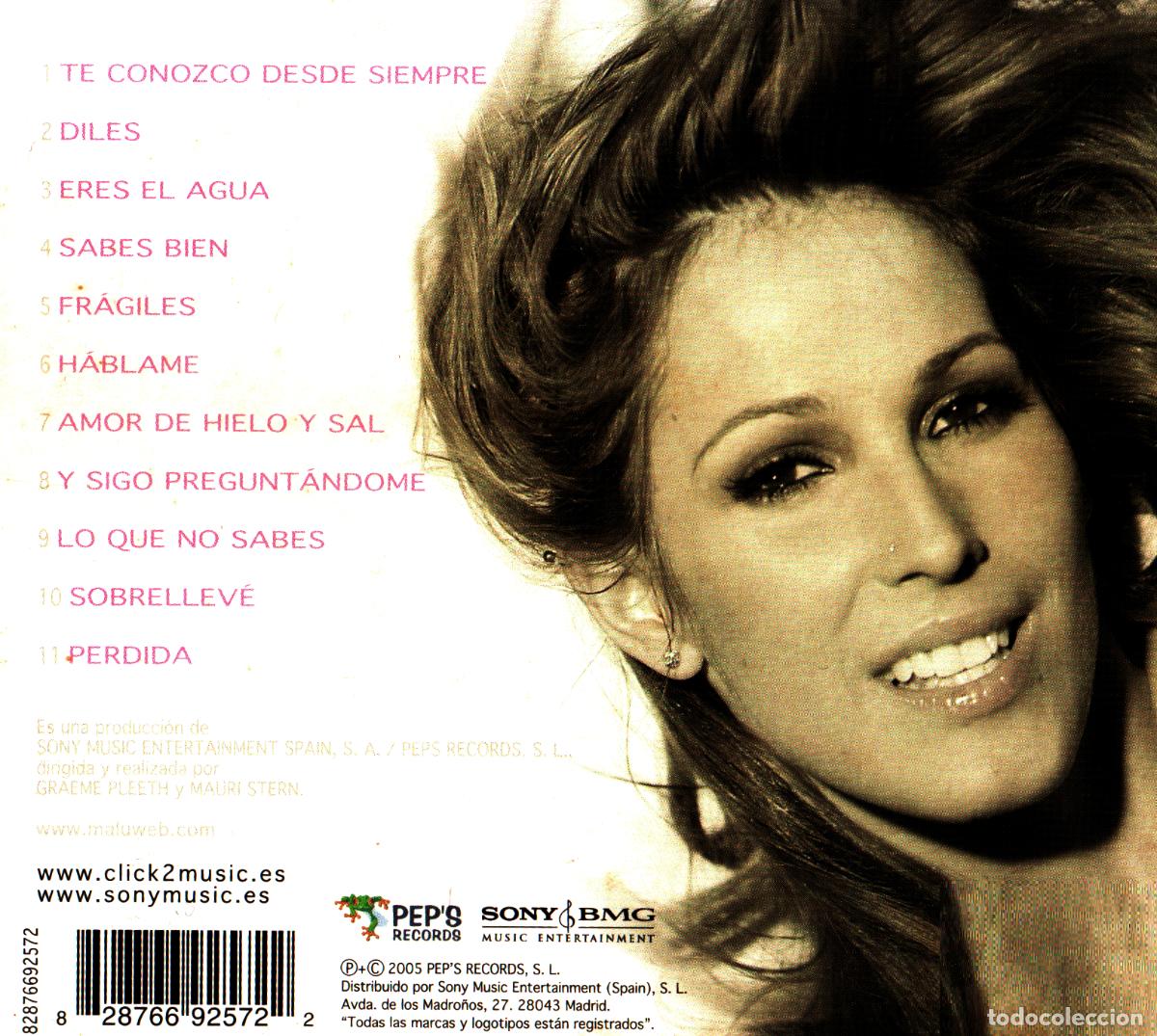 CDs de m&uacute;sica: �T291 - MALU. MALU. CD. DIGIPACK. - Foto 3