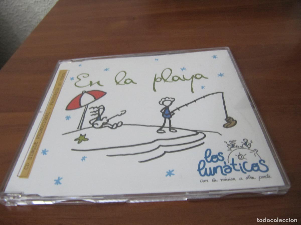CDs de m&uacute;sica: LOS LUNATICOS - EN LA PLAYA - SINGLE - Foto 1