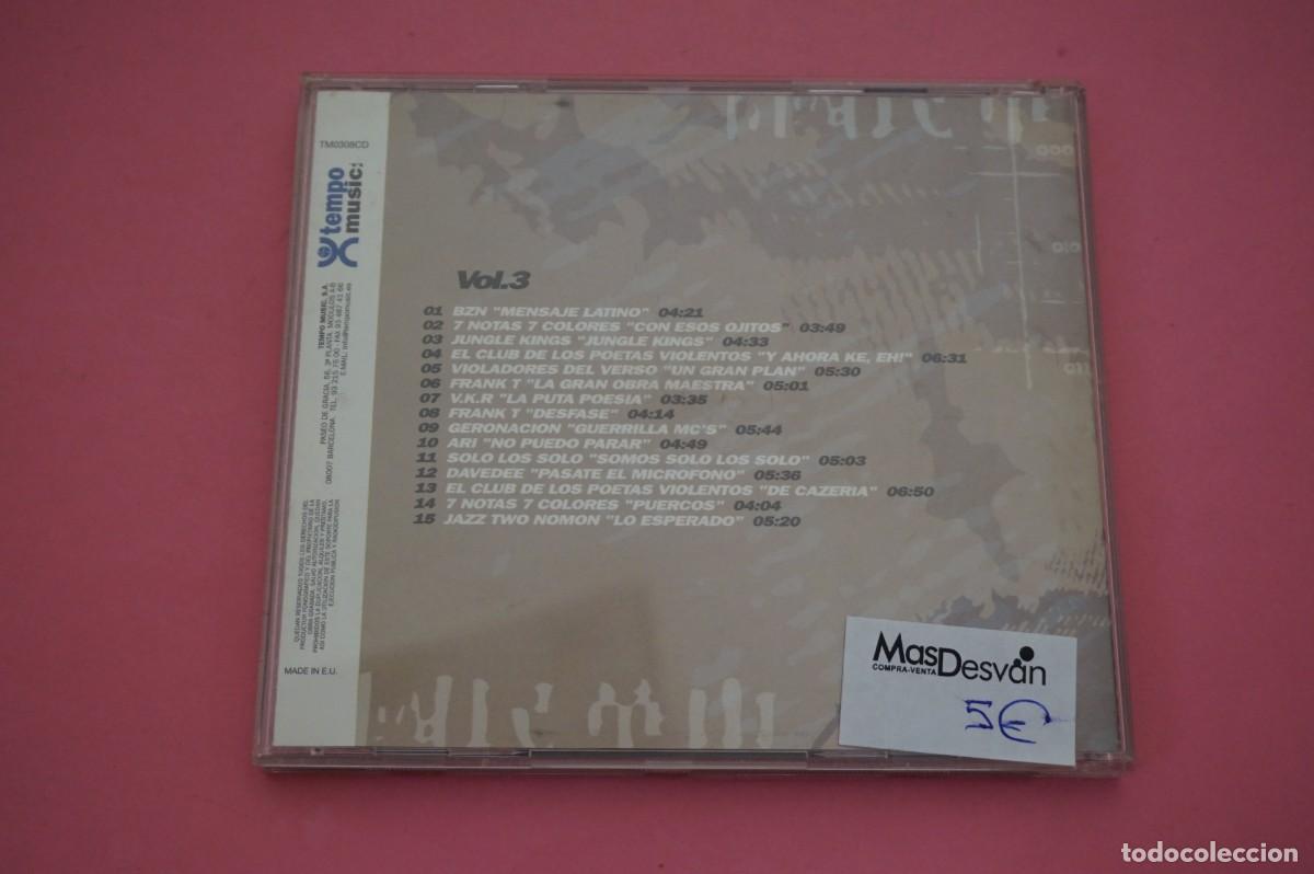 CDs de m&uacute;sica: CD - SOLO HIP HOP EN ESPA&Ntilde;OL - Foto 3