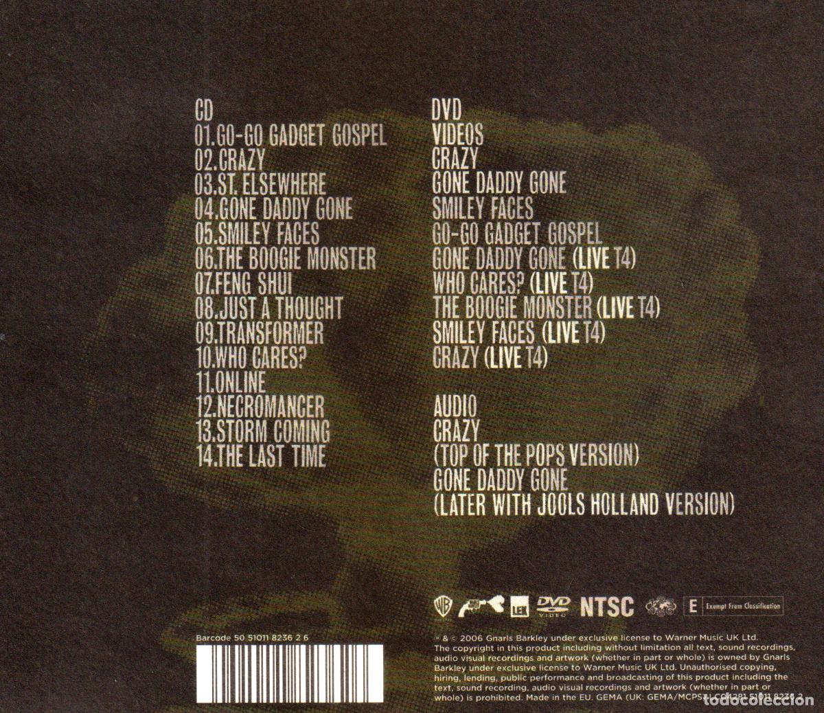 CDs de m&uacute;sica: �T341 - [CD+DVD]. GNARLS BARKLEY. ST ELSEWHERE. - Foto 2