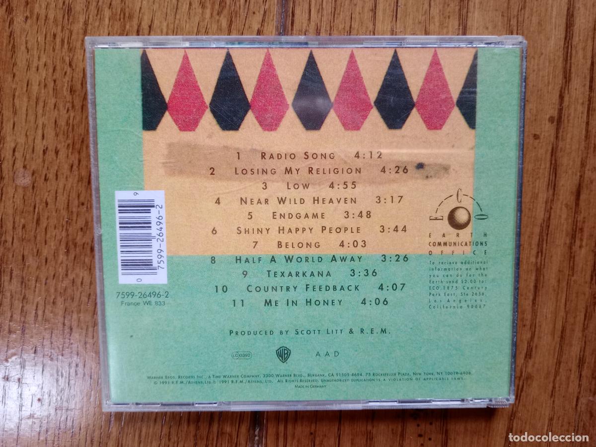 CDs de m&uacute;sica: R.E.M. - out of time - Foto 3