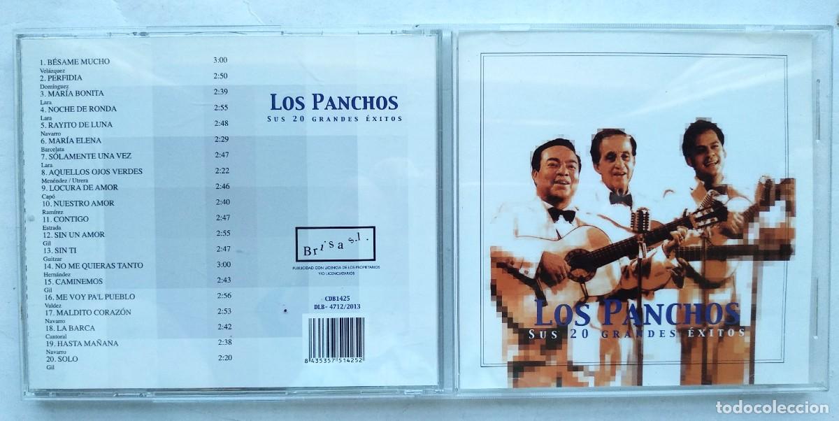 CDs de m&uacute;sica: LOS PANCHOS. SUS 20 GRANDES &Eacute;XITOS. CD&acute;s. - Foto 1