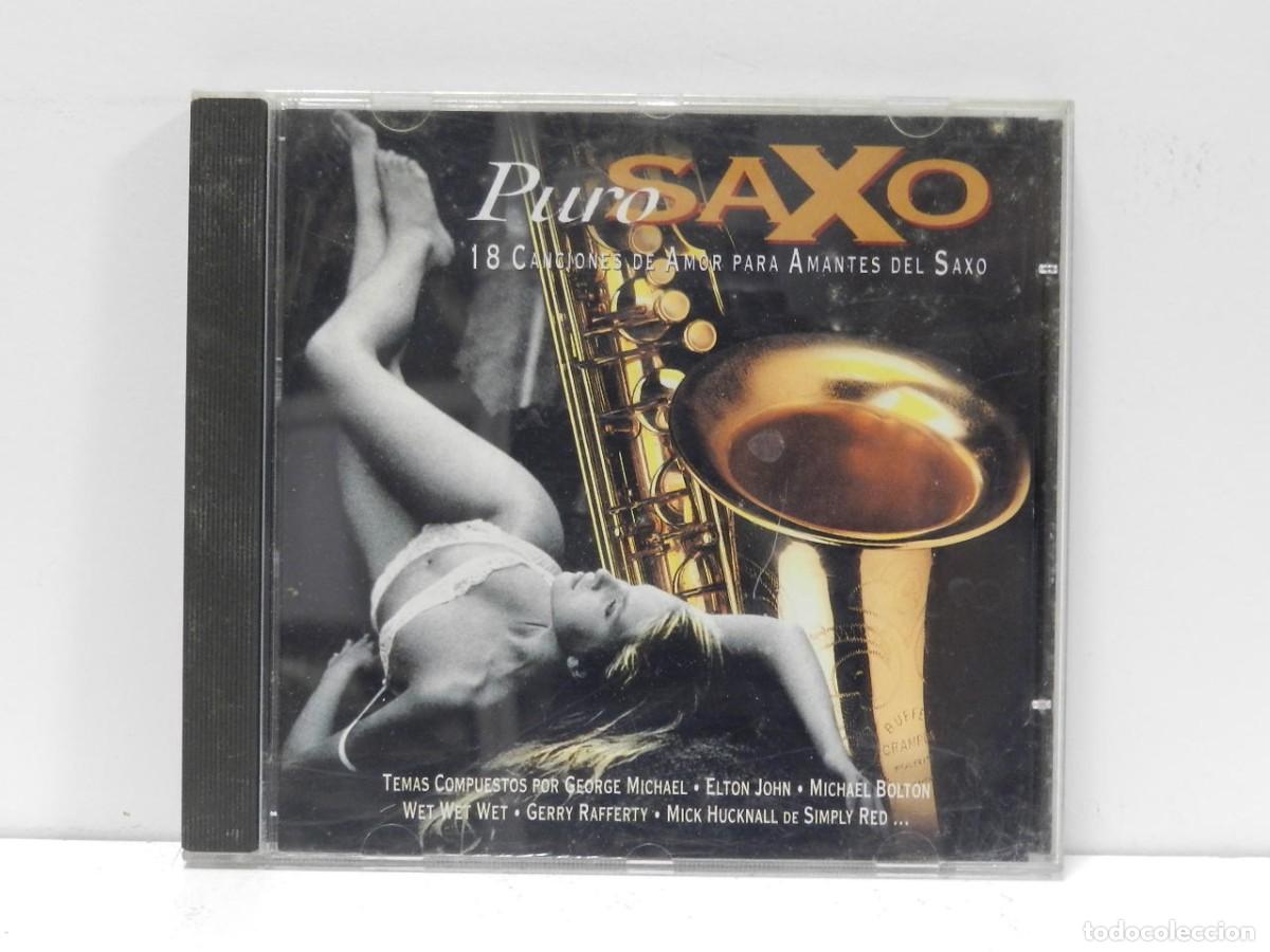 CDs de m&uacute;sica: DISCO CD. Dave Lewis &ndash; Puro Saxo. COMPACT DISC. - Foto 1
