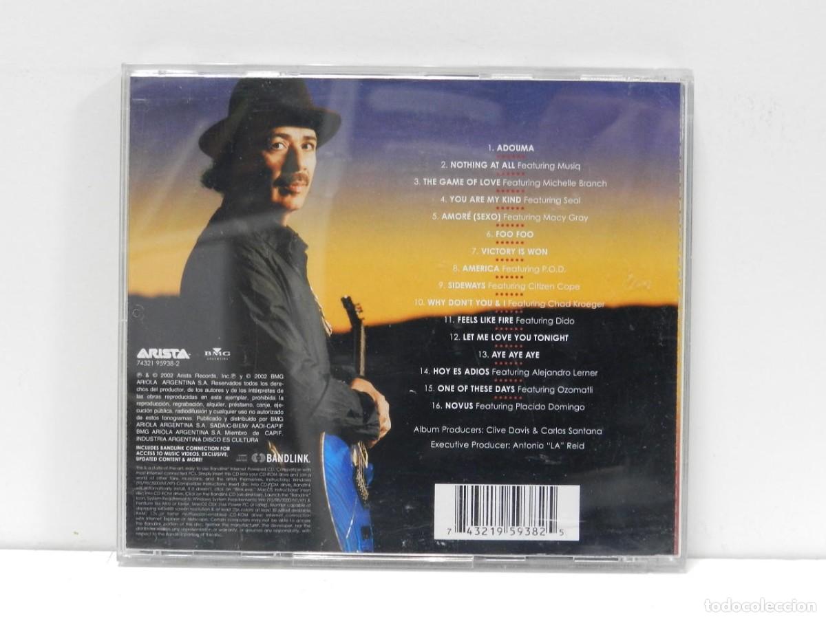 CDs de m&uacute;sica: DISCO CD. Santana &ndash; Shaman. COMPACT DISC. - Foto 2