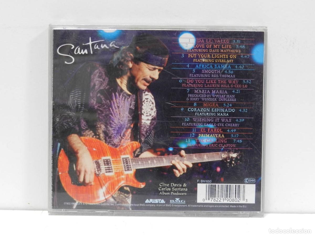 CDs de m&uacute;sica: DISCO CD. Santana &ndash; Supernatural. COMPACT DISC. - Foto 2