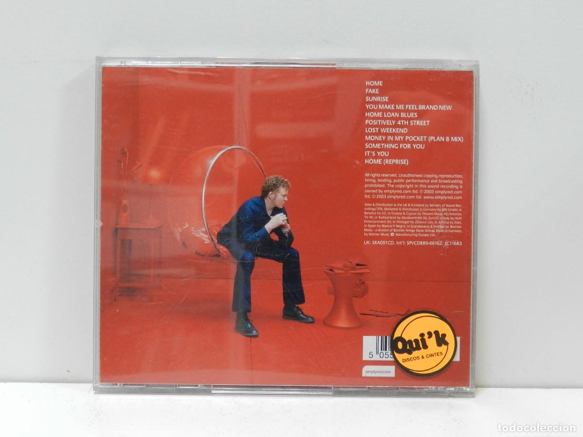 CDs de m&uacute;sica: DISCO CD. Simply Red &ndash; Home. COMPACT DISC. - Foto 2