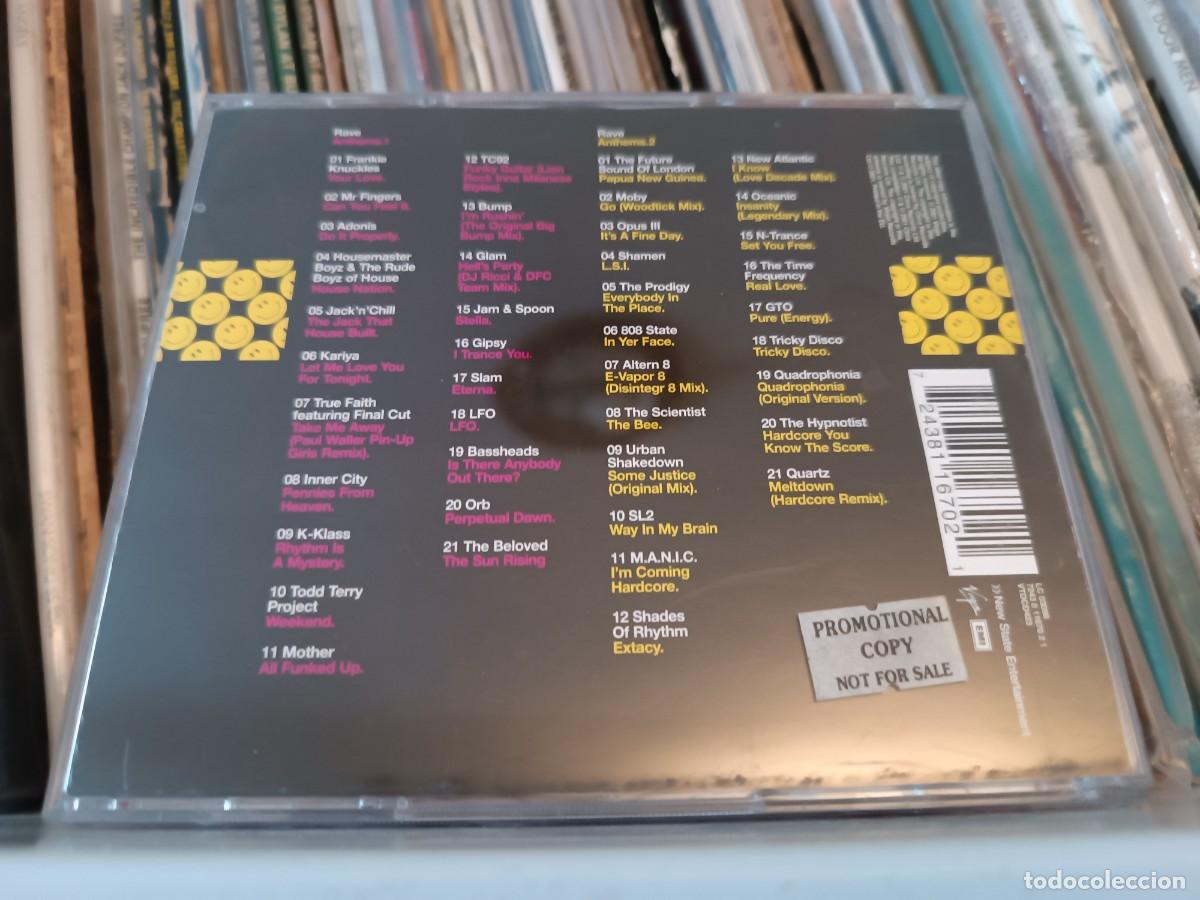 CDs de m&uacute;sica: Various &lrm;&ndash; Rave Anthems - CD UK 2001 - Foto 2