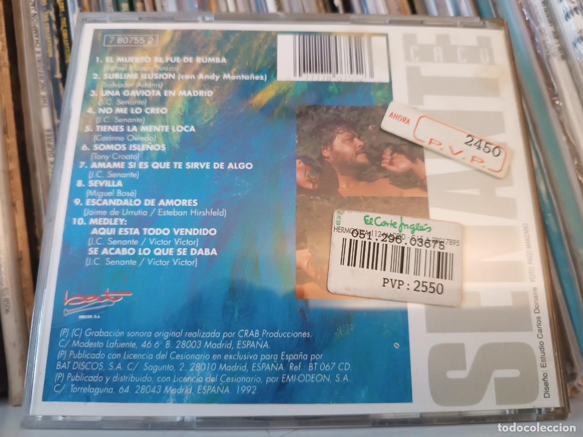 CDs de m&uacute;sica: Caco Senante &lrm;&ndash; Isle&ntilde;o - CD Spain 1992 - Foto 2
