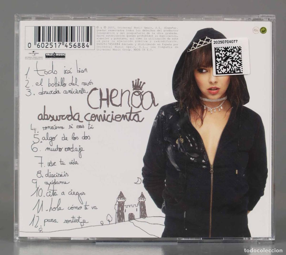 CDs de m&uacute;sica: CD. Chenoa &ndash; Absurda Cenicienta - Foto 2
