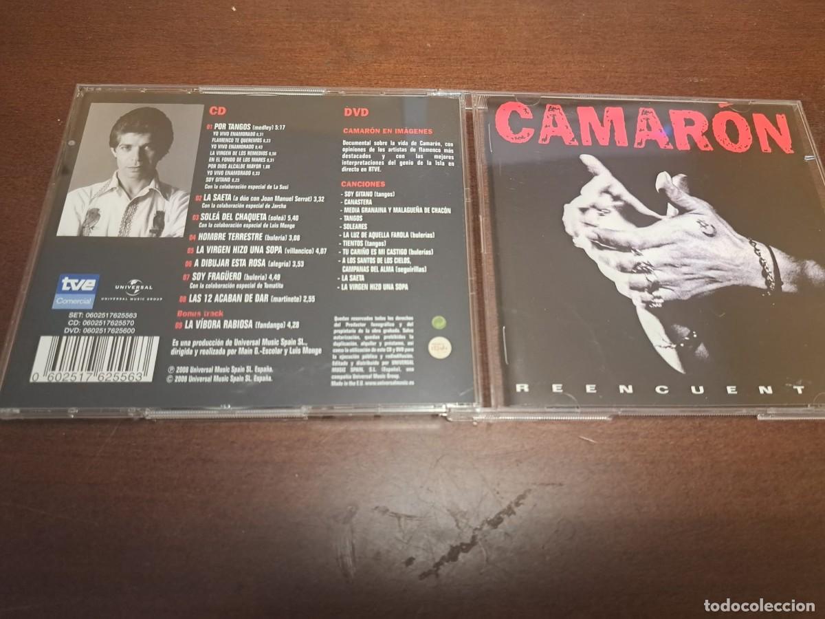 CDs de m&uacute;sica: CAMARON - CD+ DVD - REENCUENTRO - Foto 1